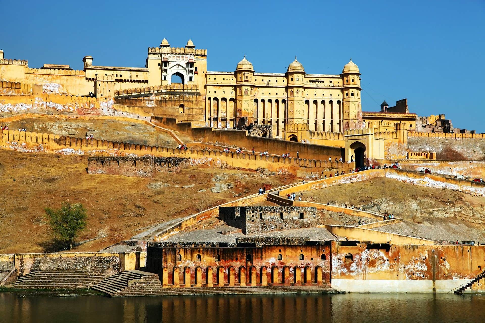 Amber Fort in Jaipur, Rajasthan, India