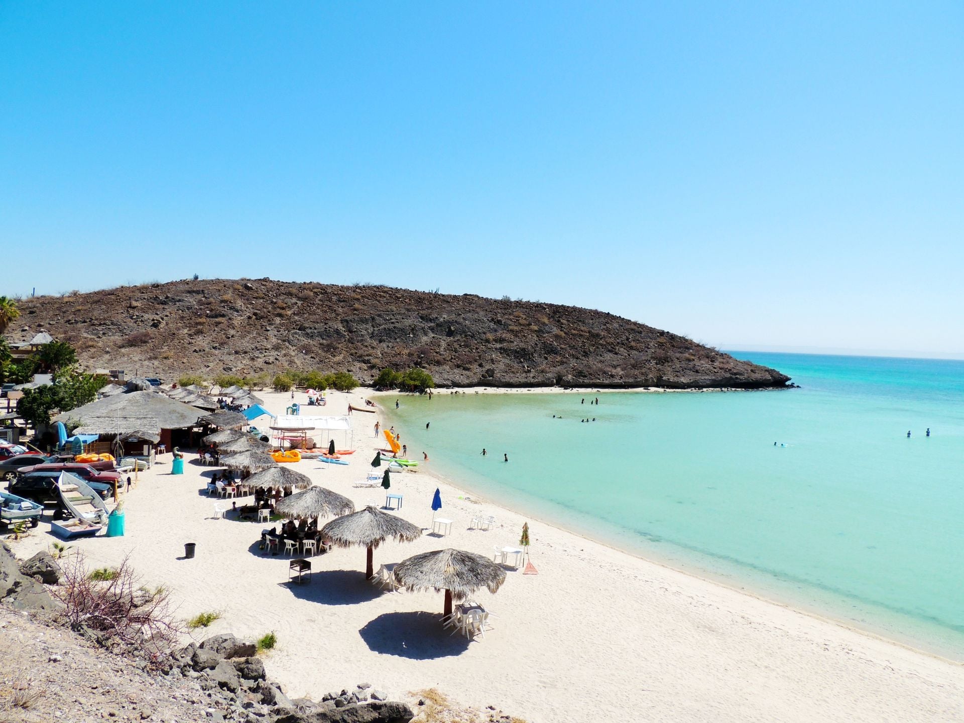 Cabanas on Mexico Beach
