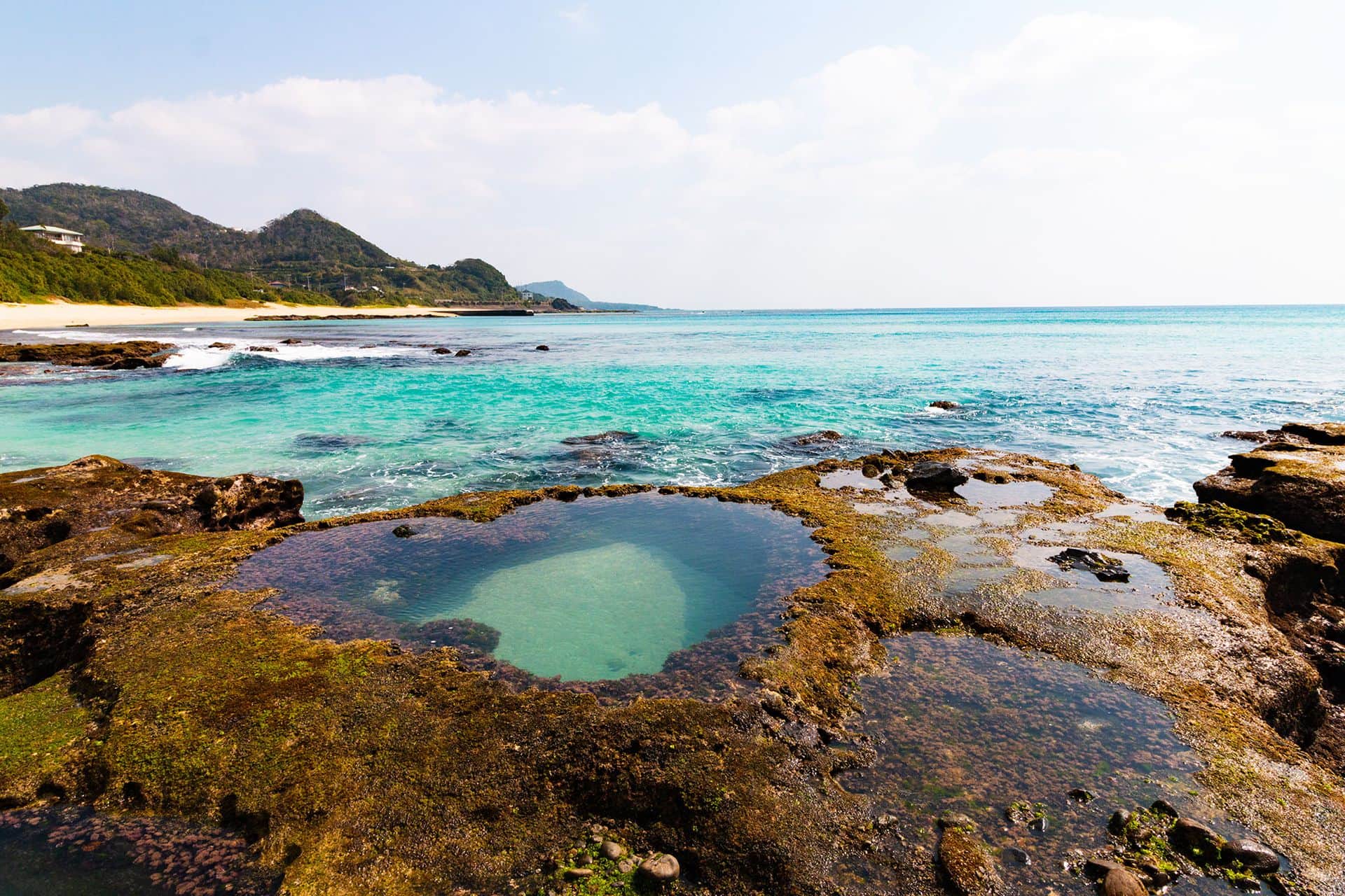 Heart shaped pool, Japan
