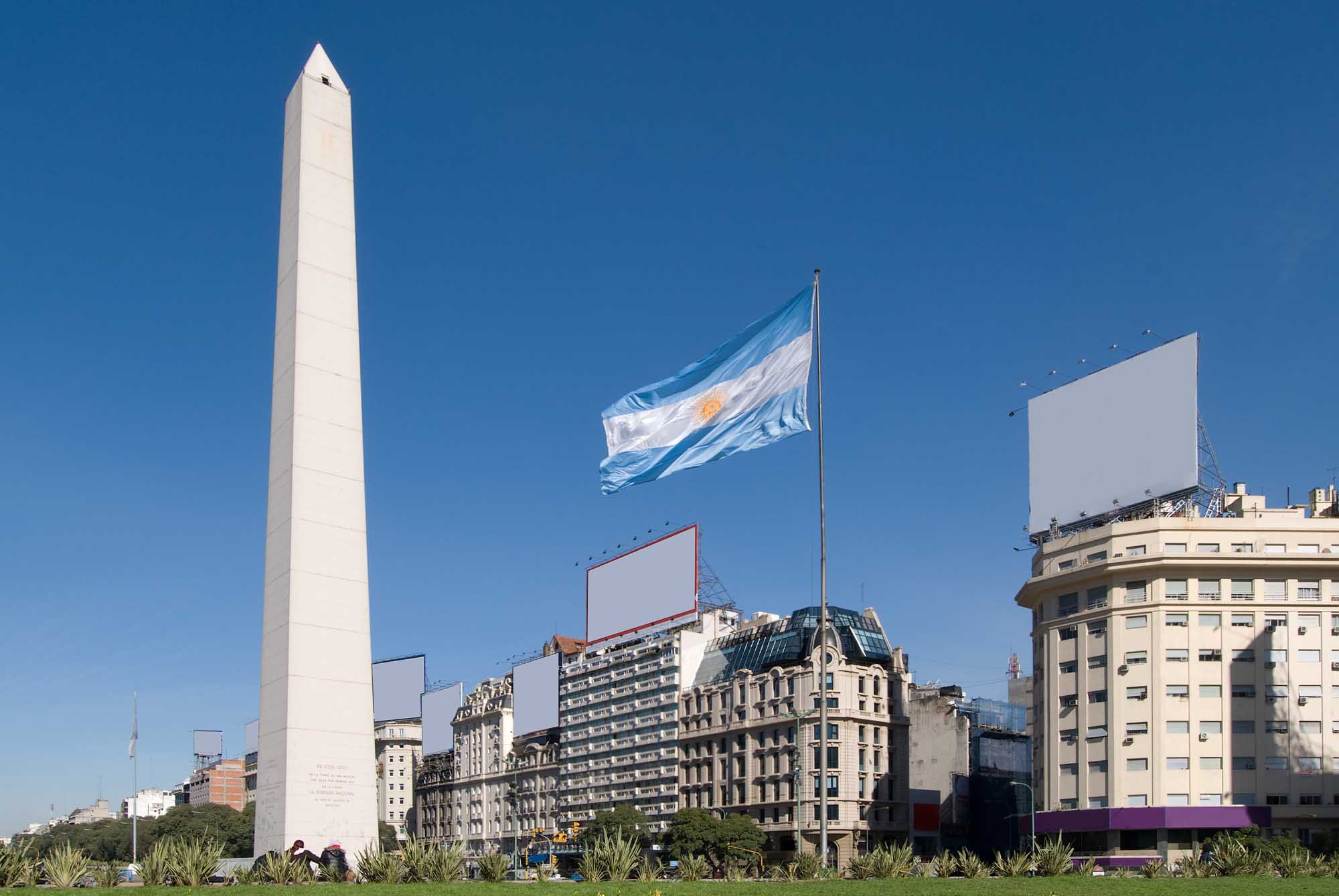 The Obelisk a major touristic destination in Buenos Aires