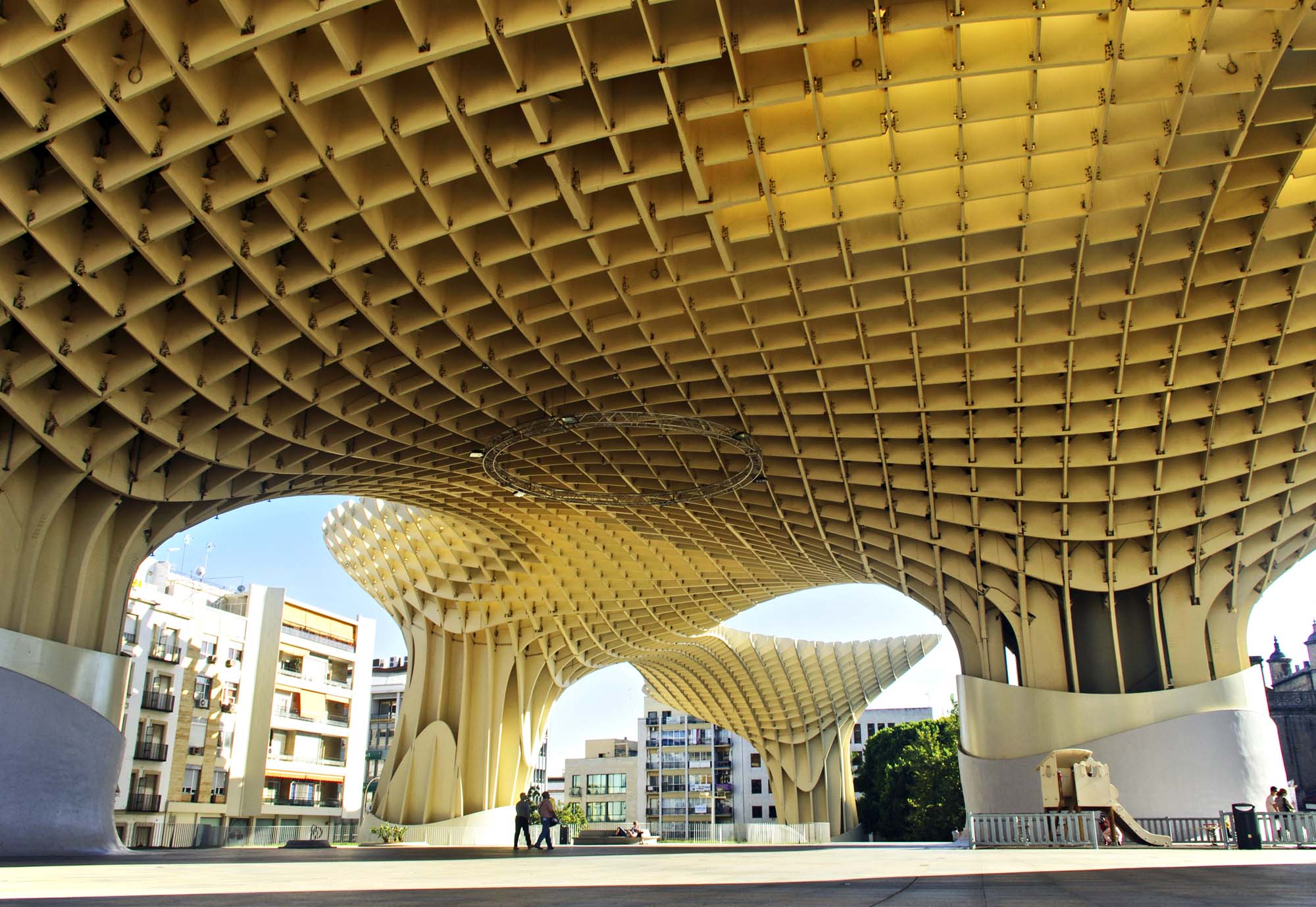 parasol on the sevilla city