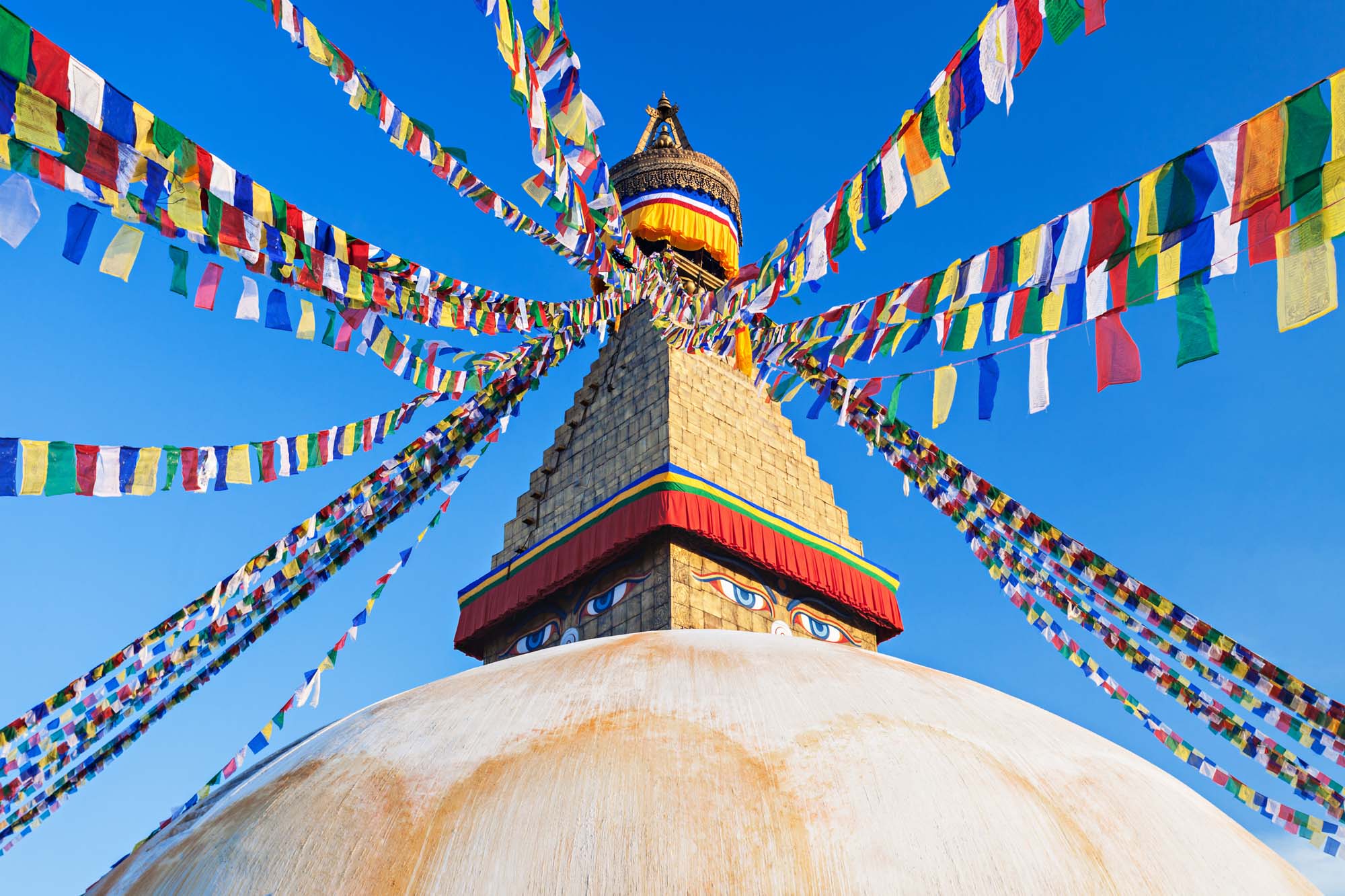 Boudhanath (also called Boudha, Bouddhanath or Baudhanath) is a buddhist stupa in Kathmandu, Nepal