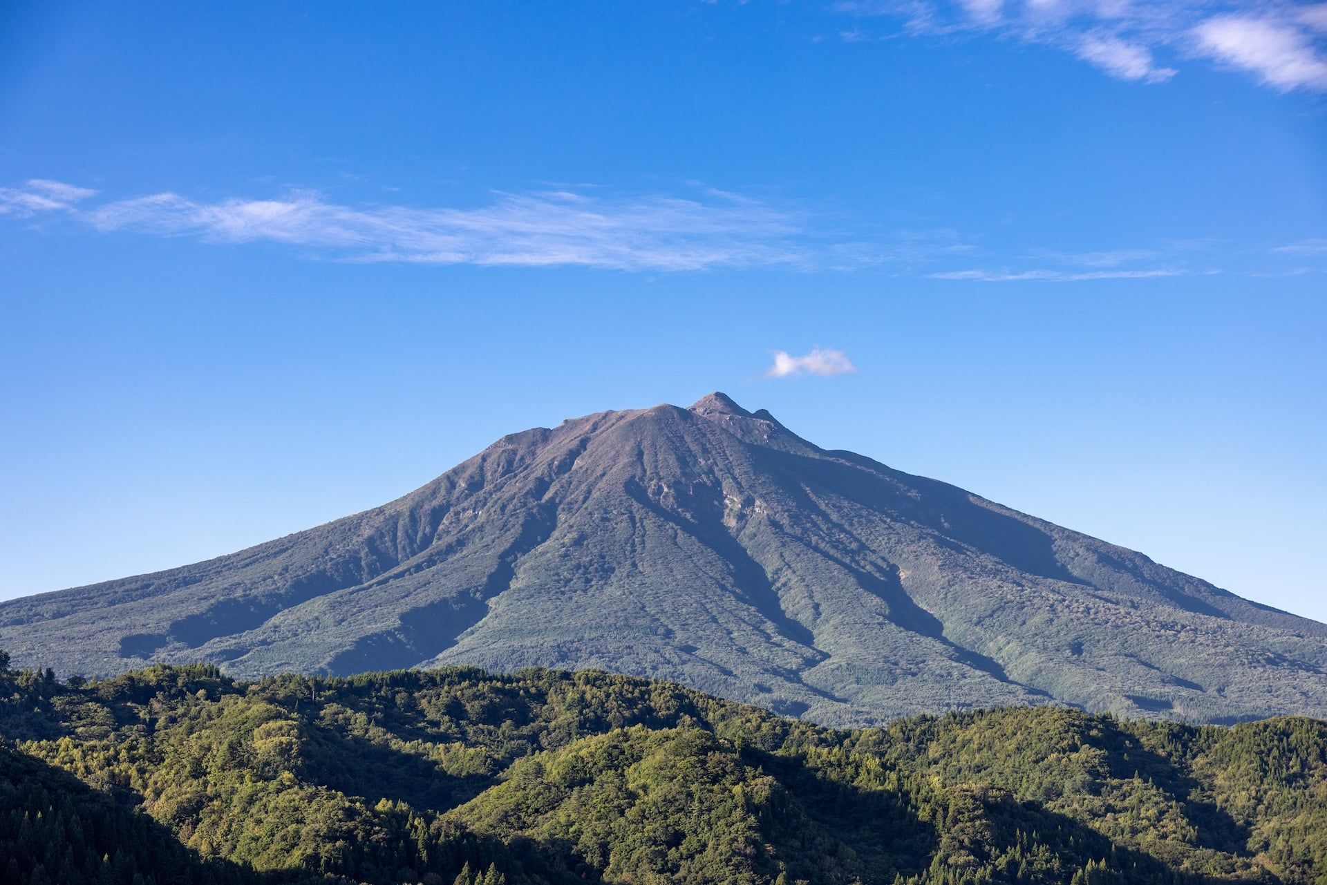 Mount Iwaki, Japan