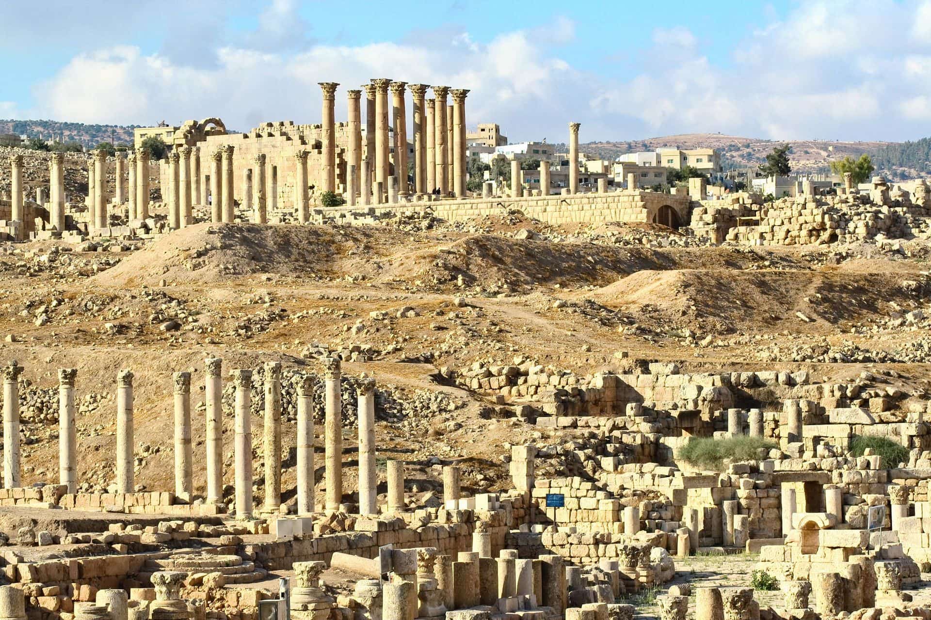 Ancient Jerash ruins, Jordan