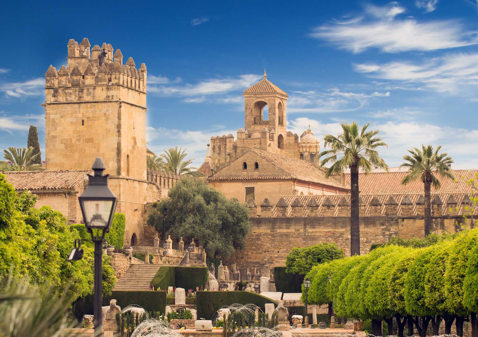cordoba alcazar garden