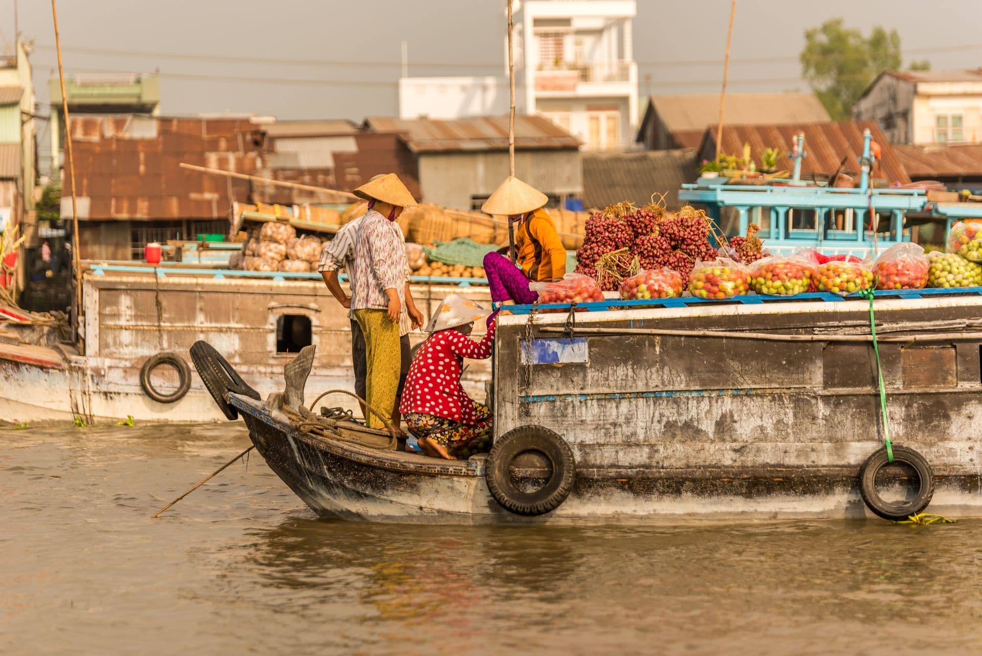 Mekong Delta in Vietnam