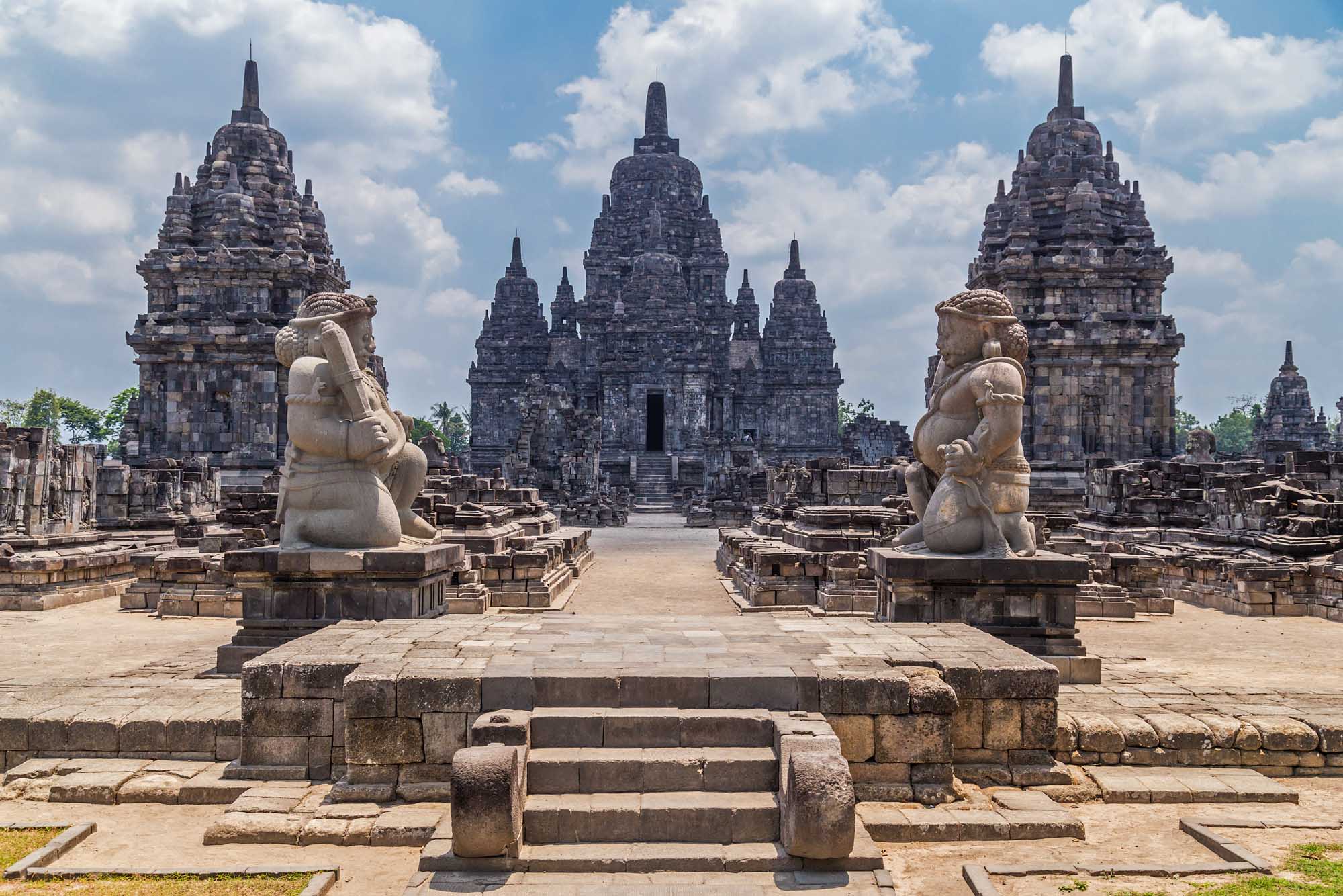 Candi Sewu, part of Prambanan Hindu temple