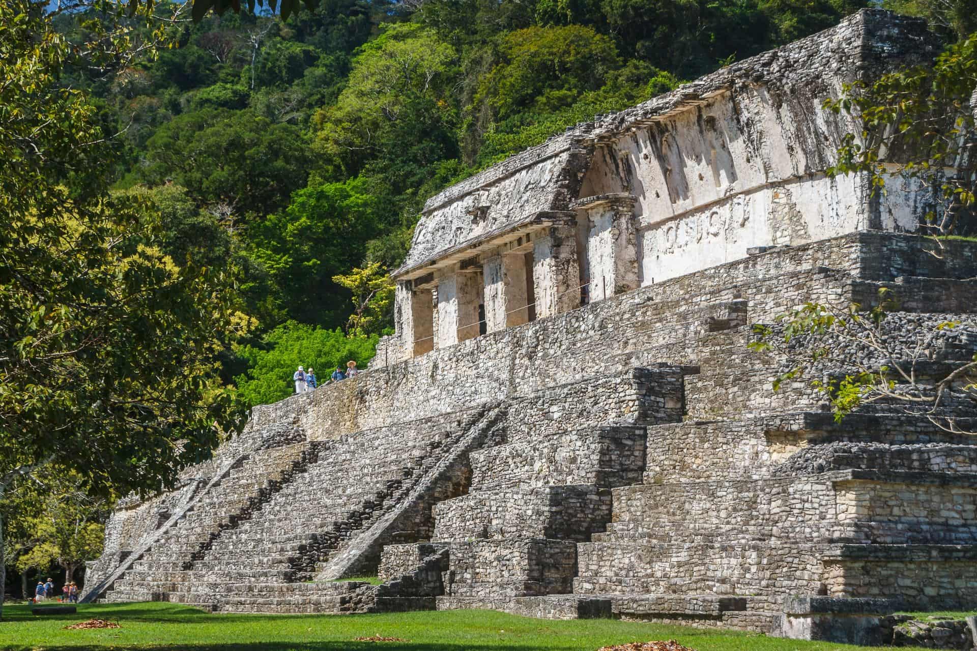 Ruins of the ancient Mayan city of Palenque, Mexico