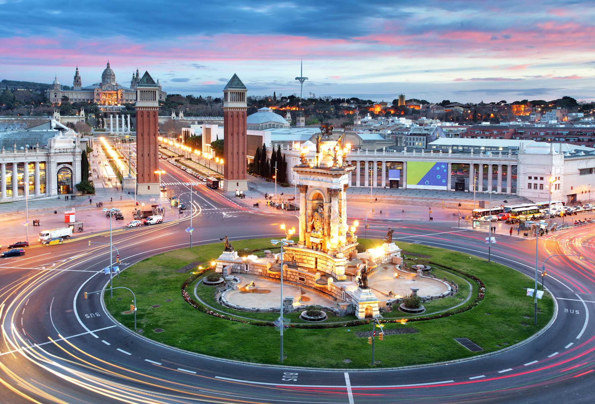 Barcelona - Espana square