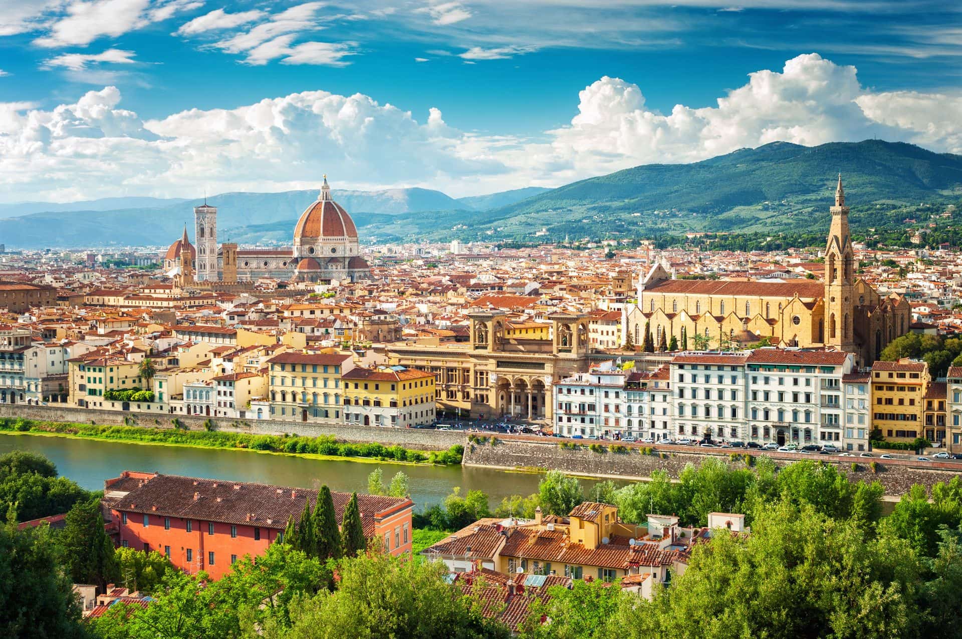 Florence (Firenze) cityscape, Italy.