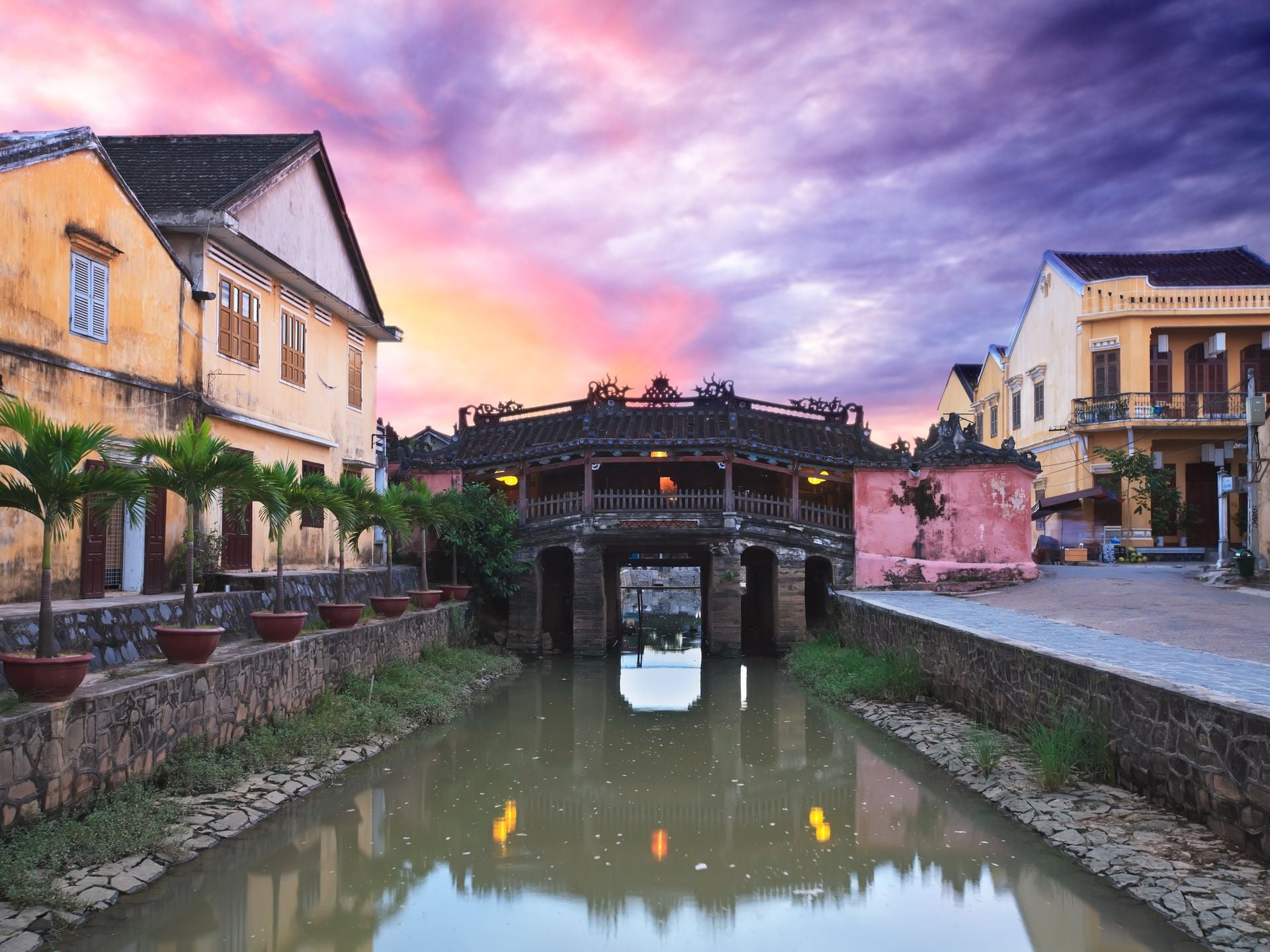 Japanese Bridge in Hoi An. Vietnam