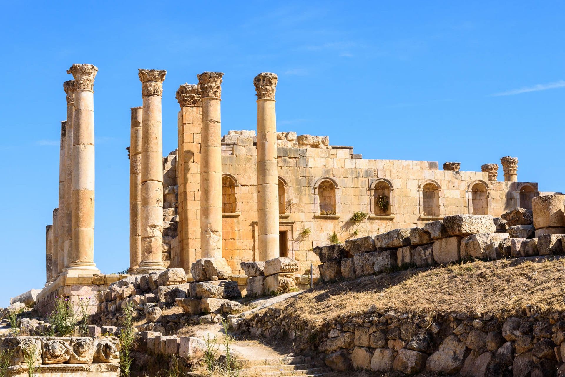 Columns of Jerash, Jordan