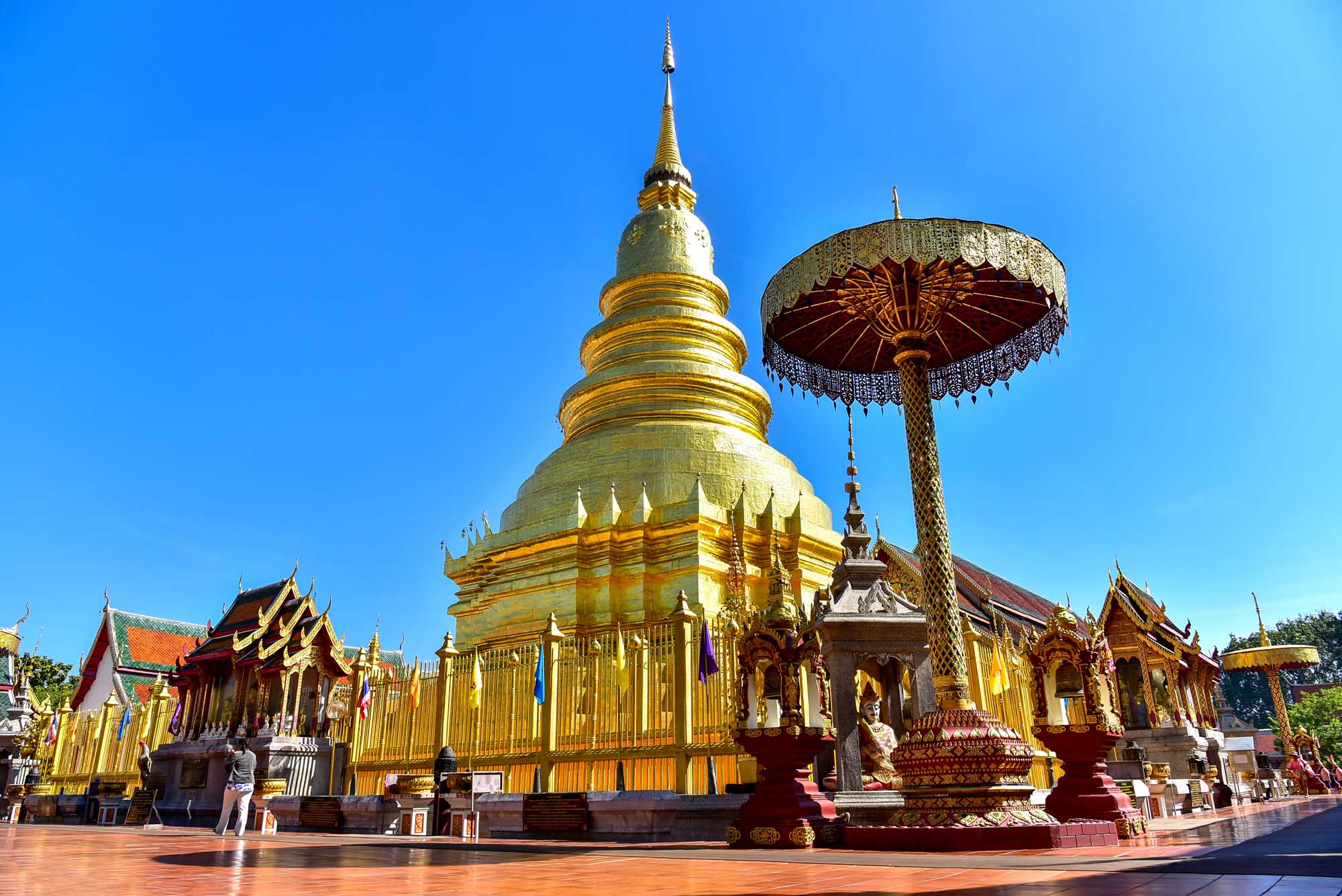 Haripunchai, Temple, Lampoon