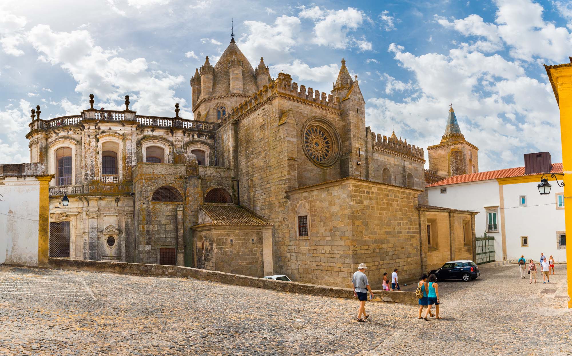 cathedral of Evora in Portugal