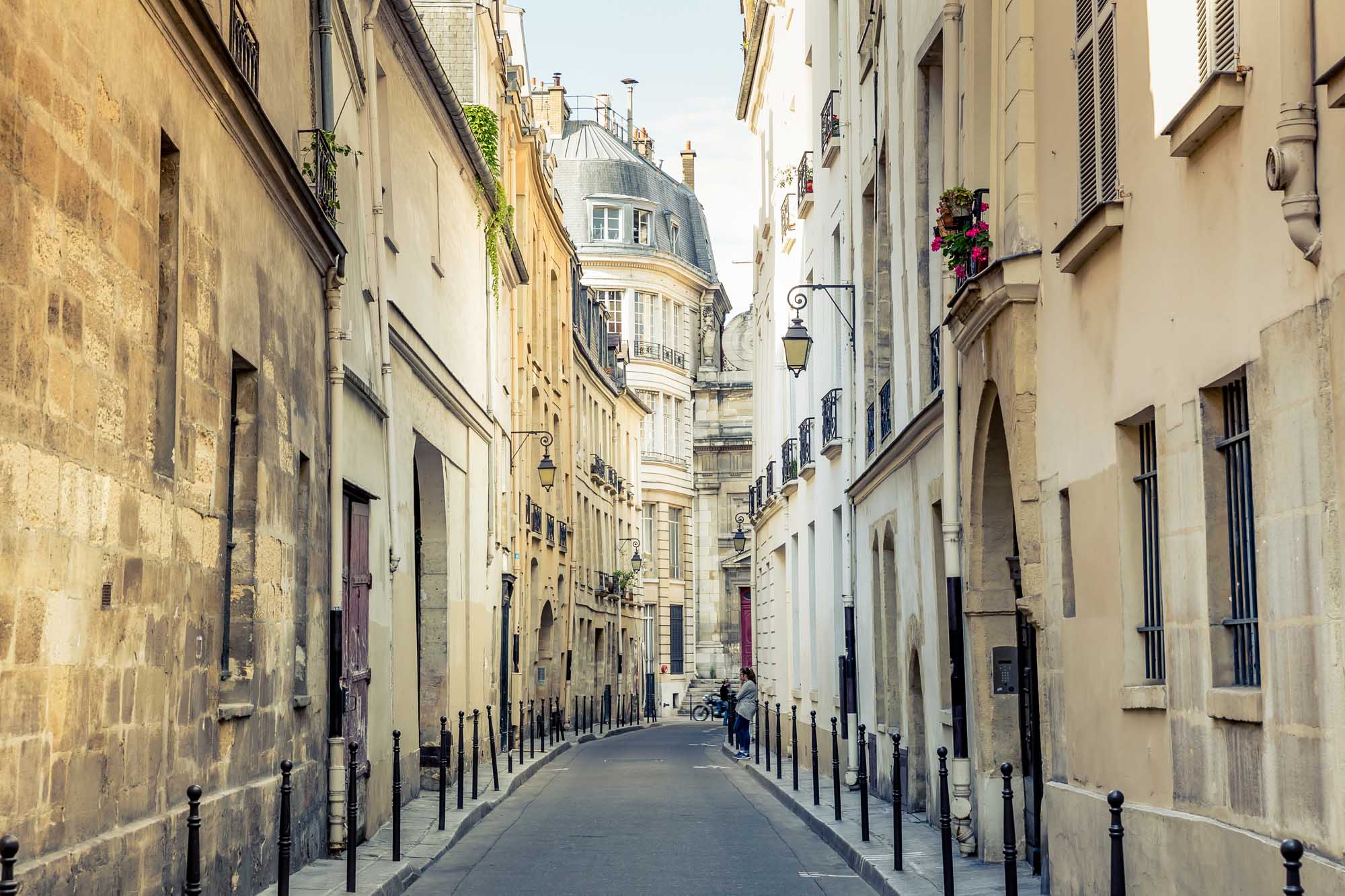 street in Paris, France