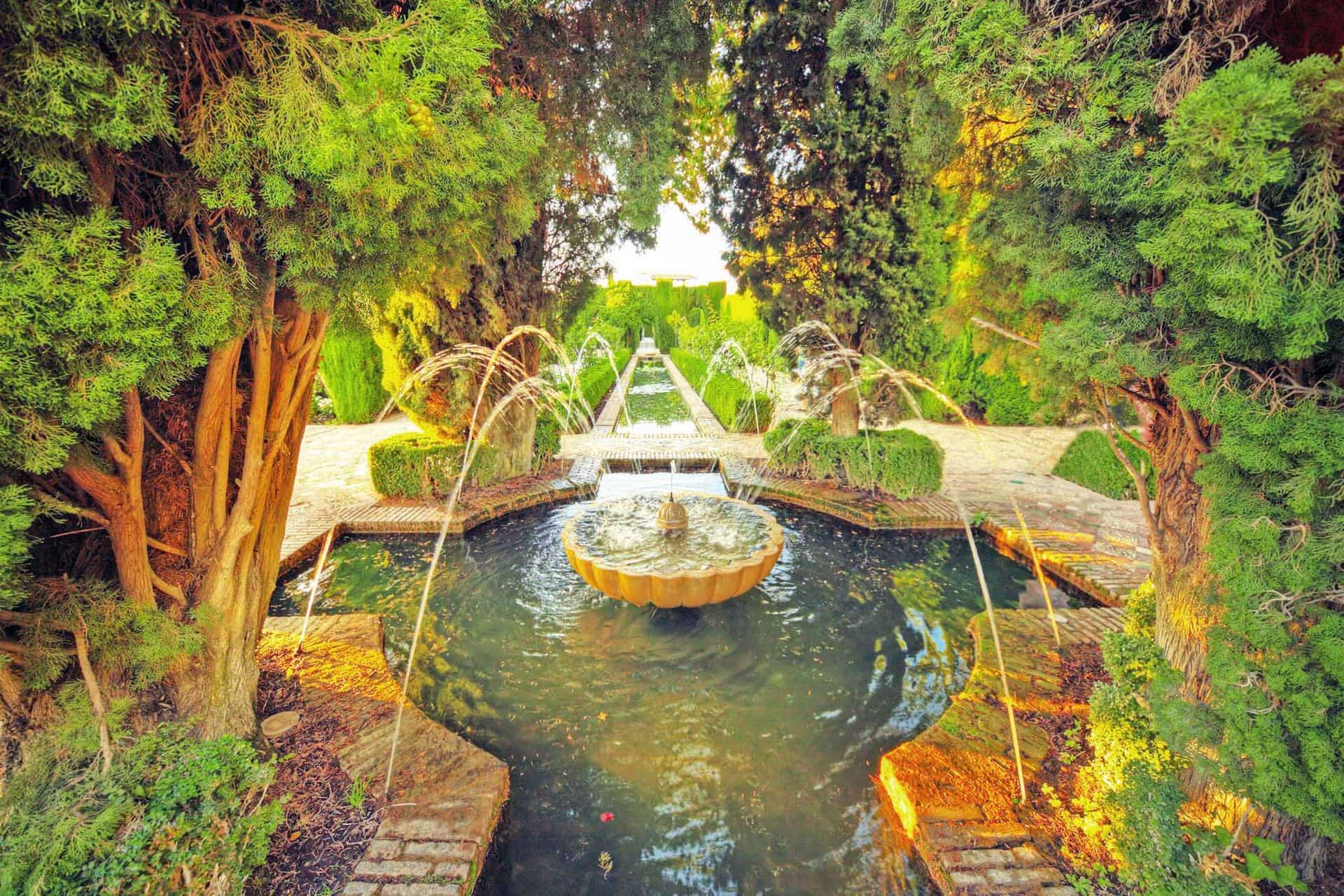 Alhambra garden