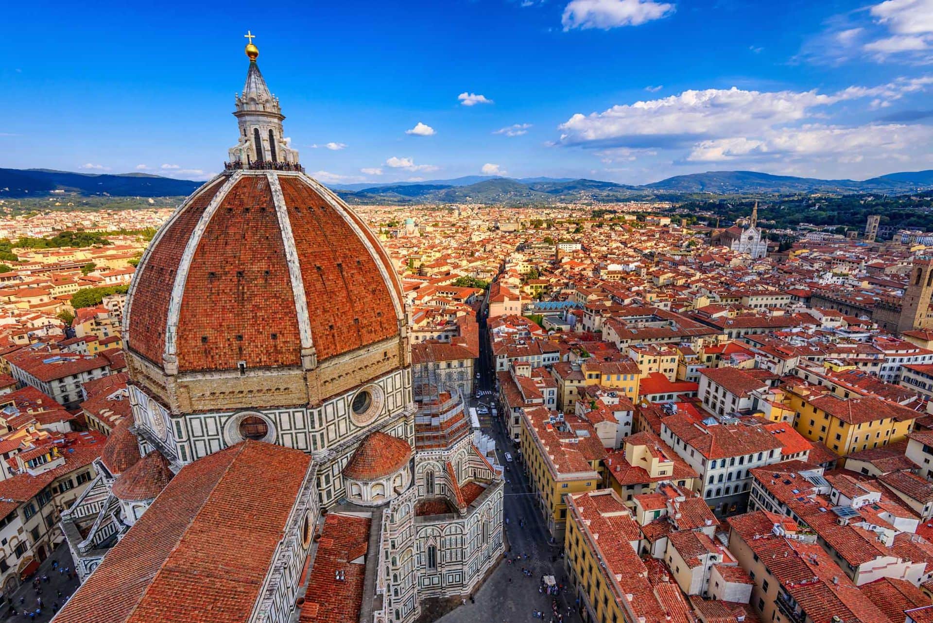 Basilica di Santa Maria del Fiore (Basilica of Saint Mary of the Flower) in Florence, Italy.