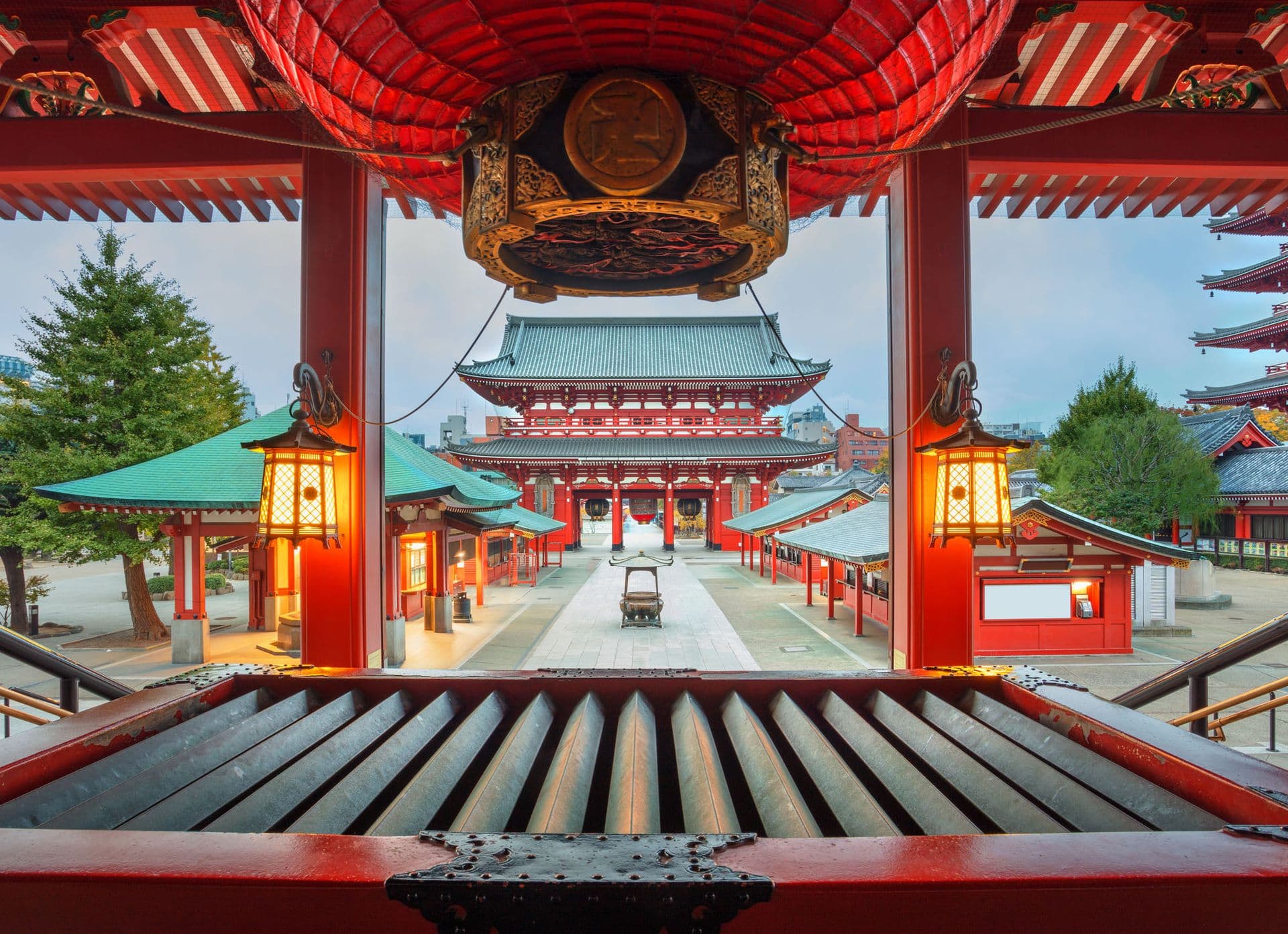 Sensoji Temple located in Asakusa district, Tokyo, Japan. Photo: Rudy Balasko/Shutterstock