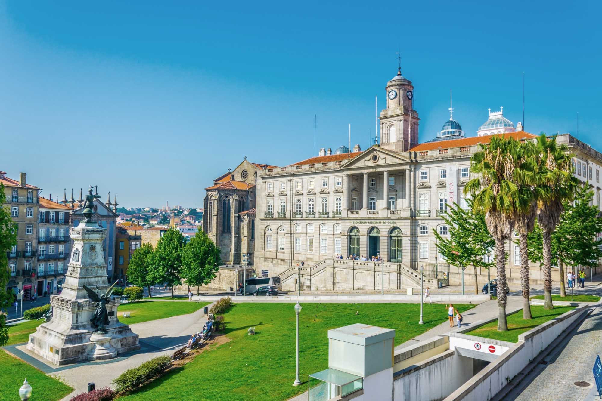 Palacio da Bolsa in Porto, Portugal.