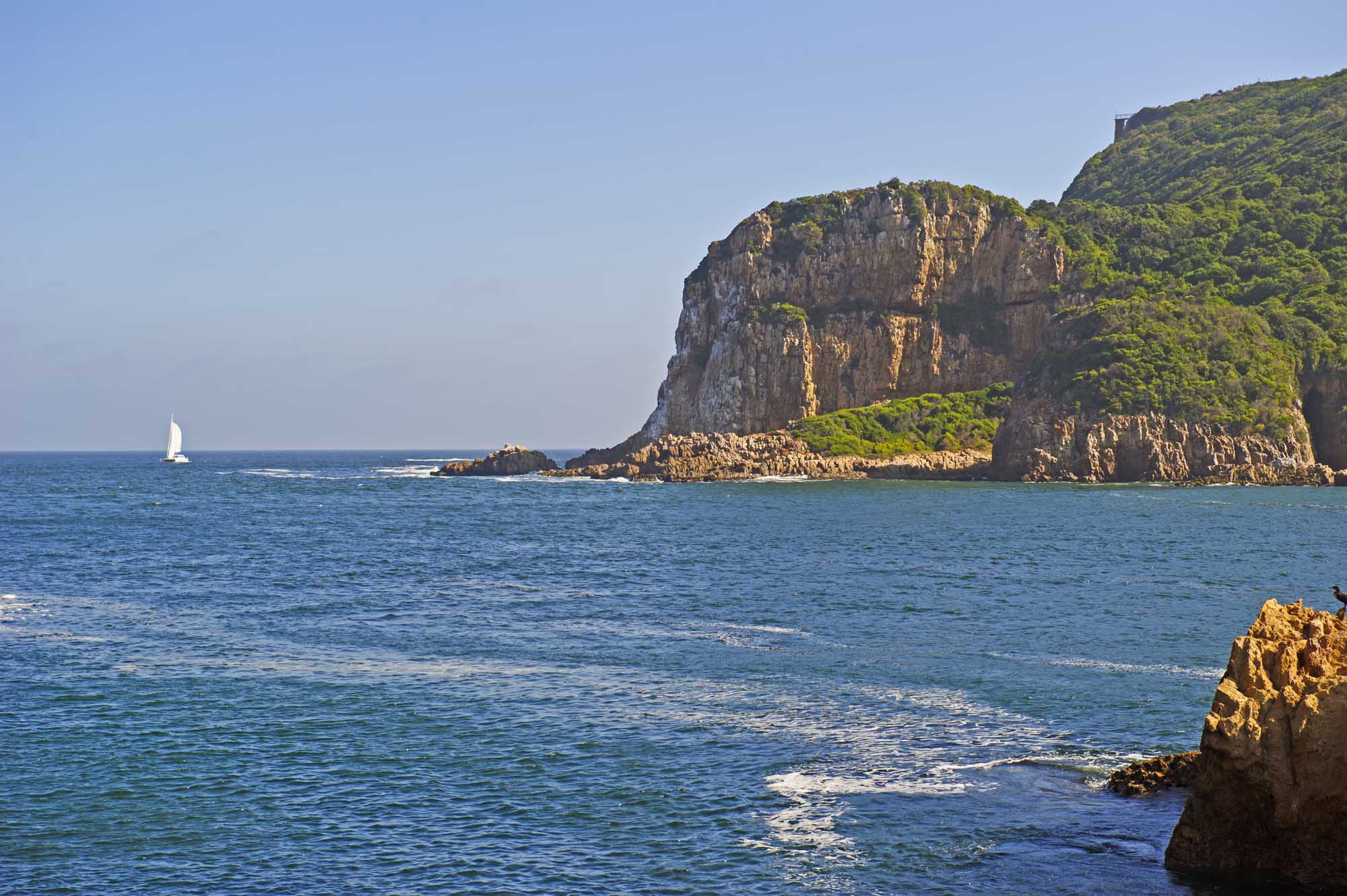 The famous Knysna Heads in South Africa