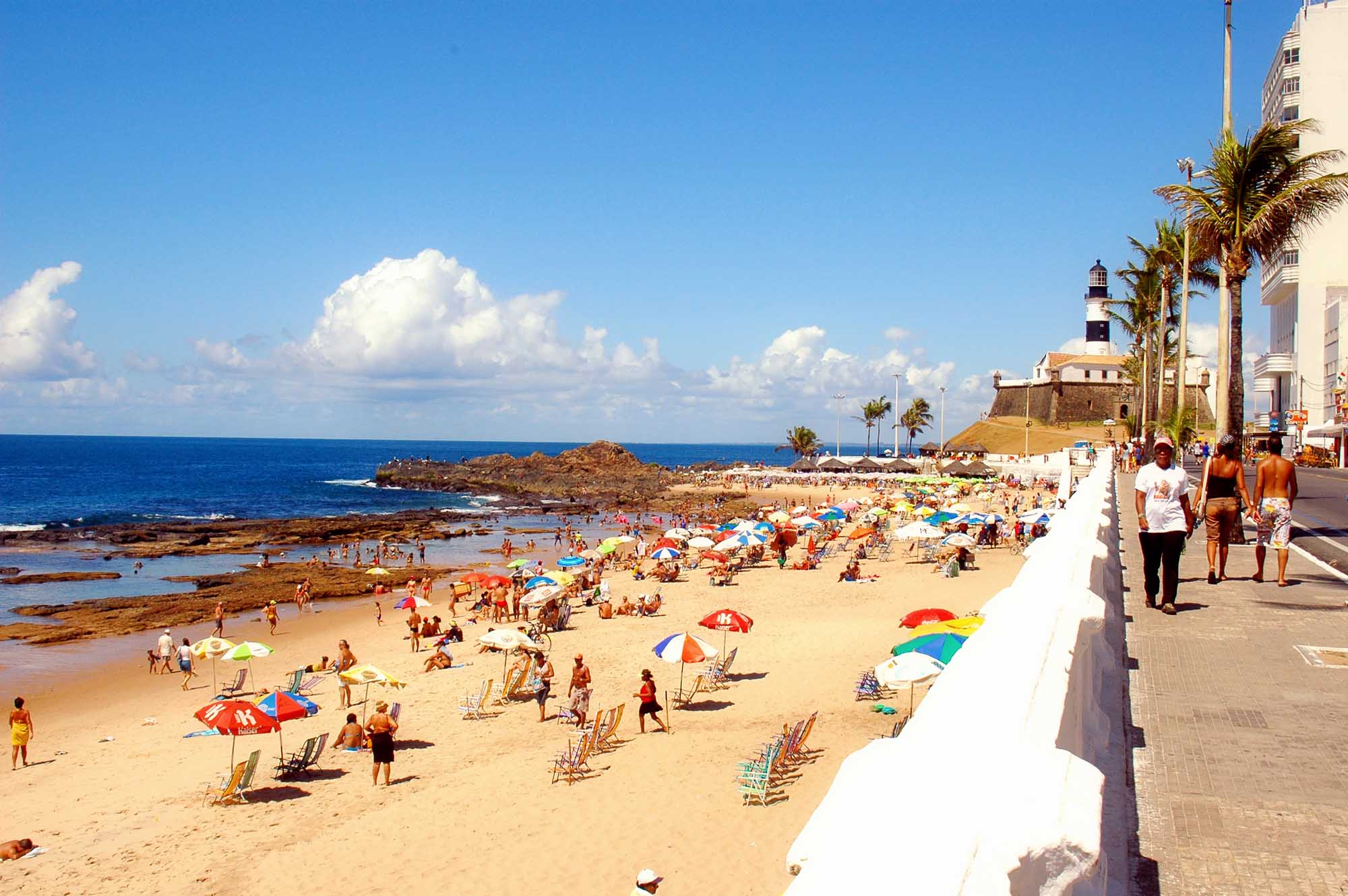 Salvador da Bahia beach