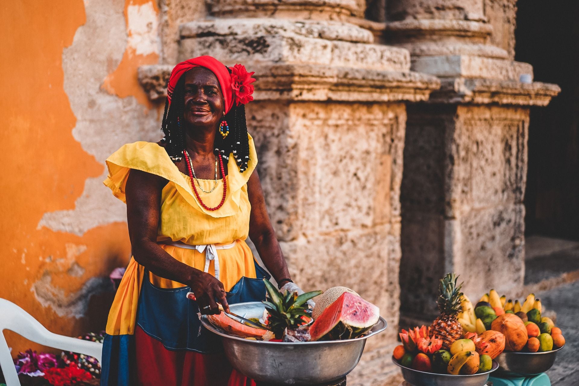 Fruits at the market